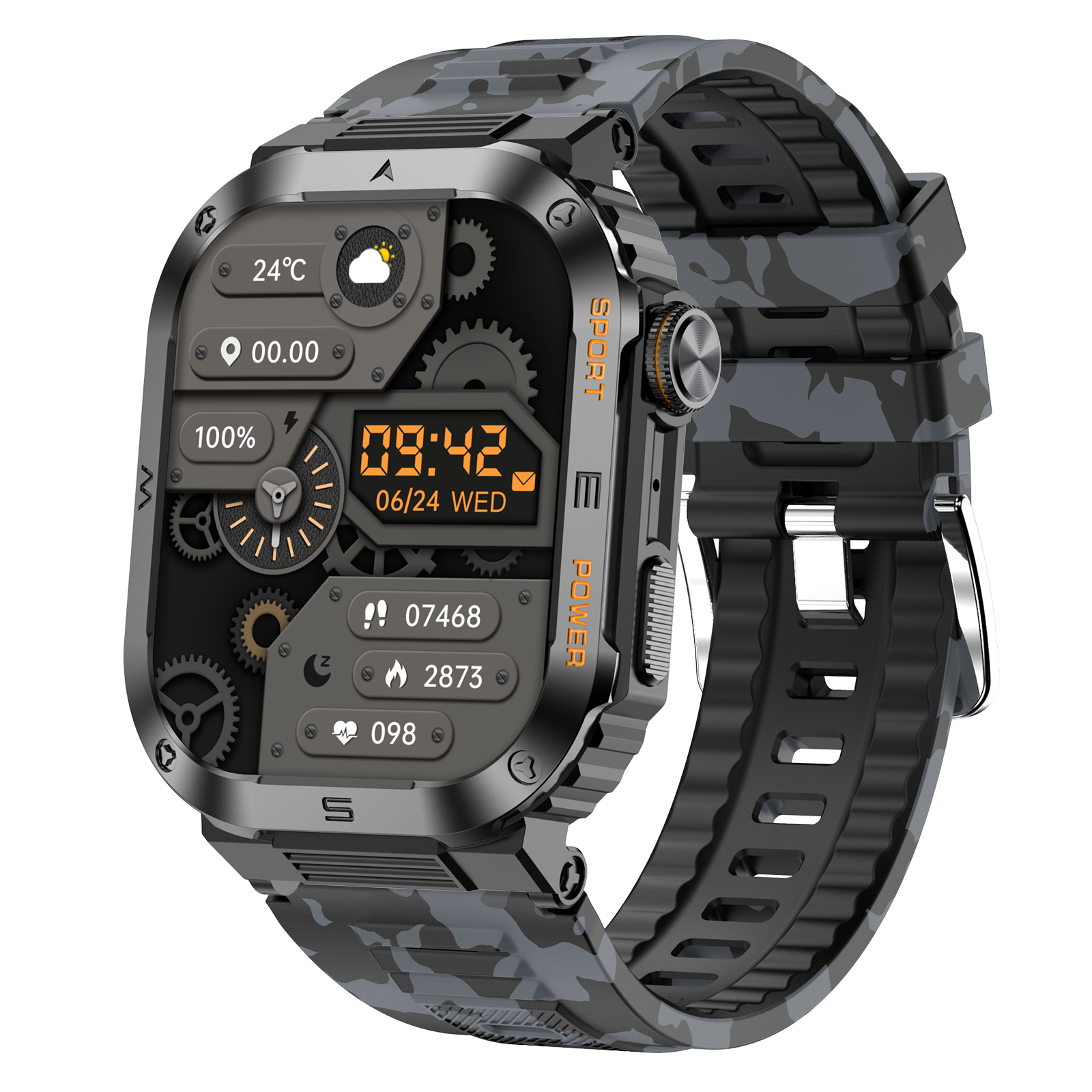 New Reloj Luxury Watch Big Screen Watches Ai Voice Smart Watch For Men