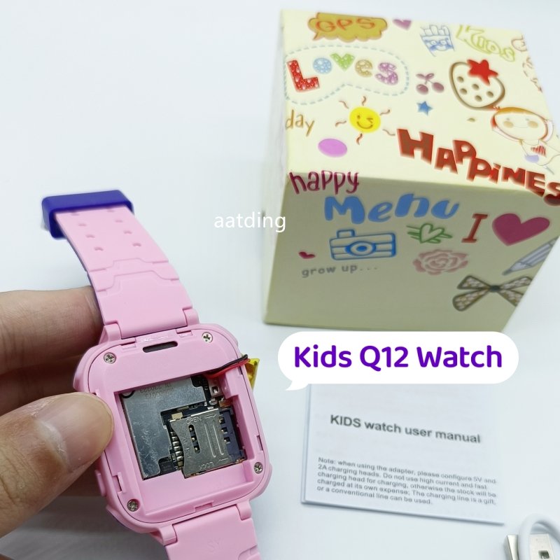 Q12 smart watch Children Kids Smart Watch Q12 with Emergency SOS Phone Call kids gift with GPS Q19 children watches kids