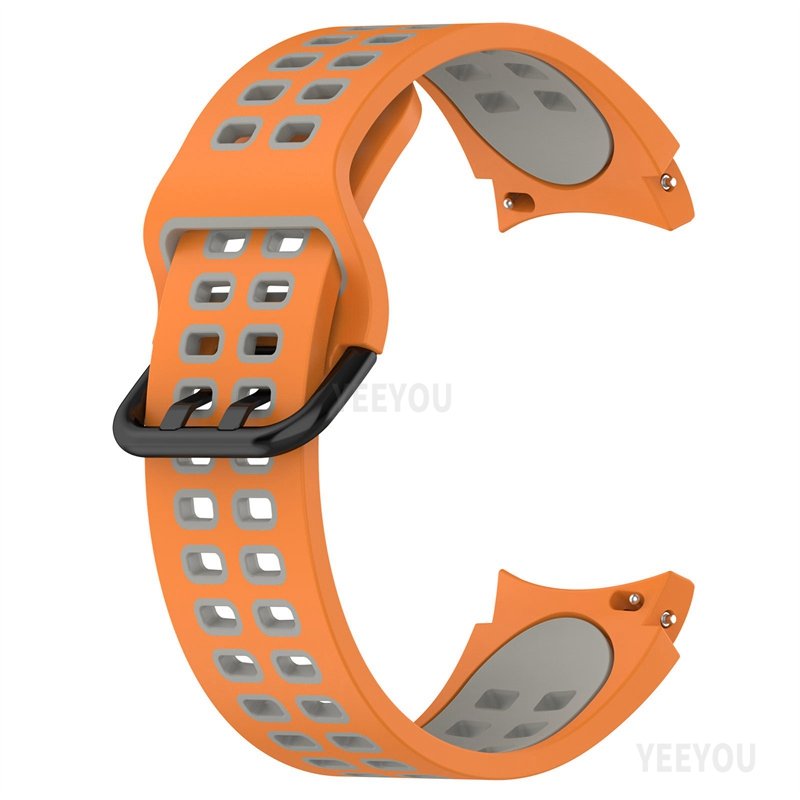 Silicone Rubber Watch 4 5 Pro Smart Watch Band Quick Release 20mm Fashion Strap Accessories Belt for strap galaxy watch 7