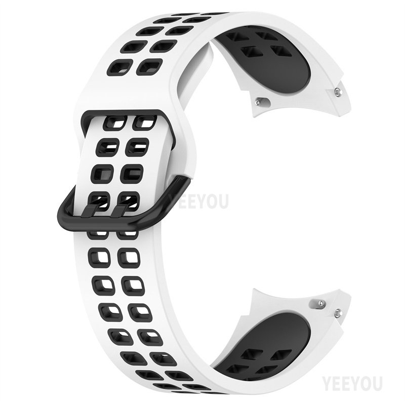 Silicone Rubber Watch 4 5 Pro Smart Watch Band Quick Release 20mm Fashion Strap Accessories Belt for strap galaxy watch 7