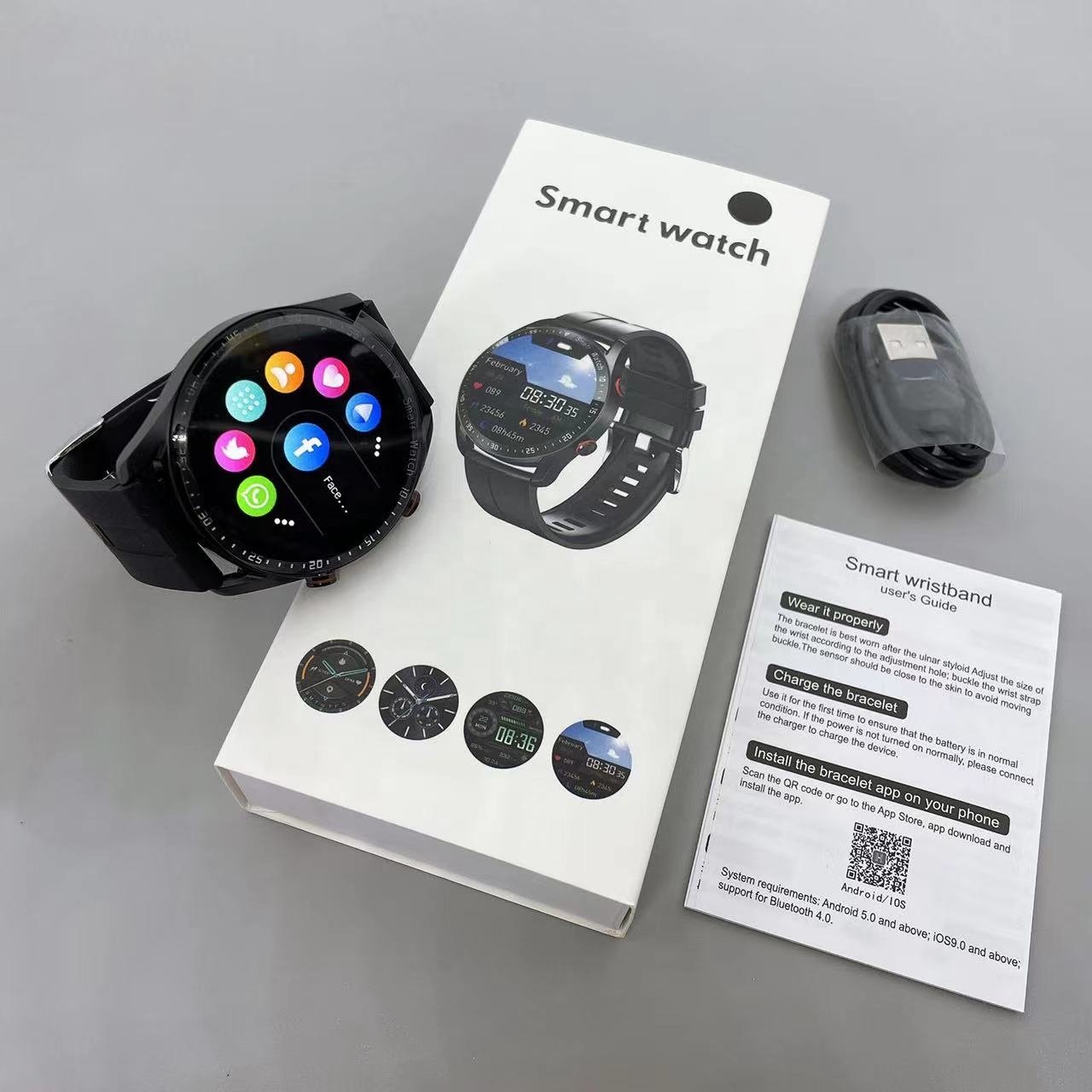 2022 New Arrival HW20 Smart watch With 3 Styles Watch surface Hiwatch Plus APP Original Factory Luxury Hi end Smart Band for Men