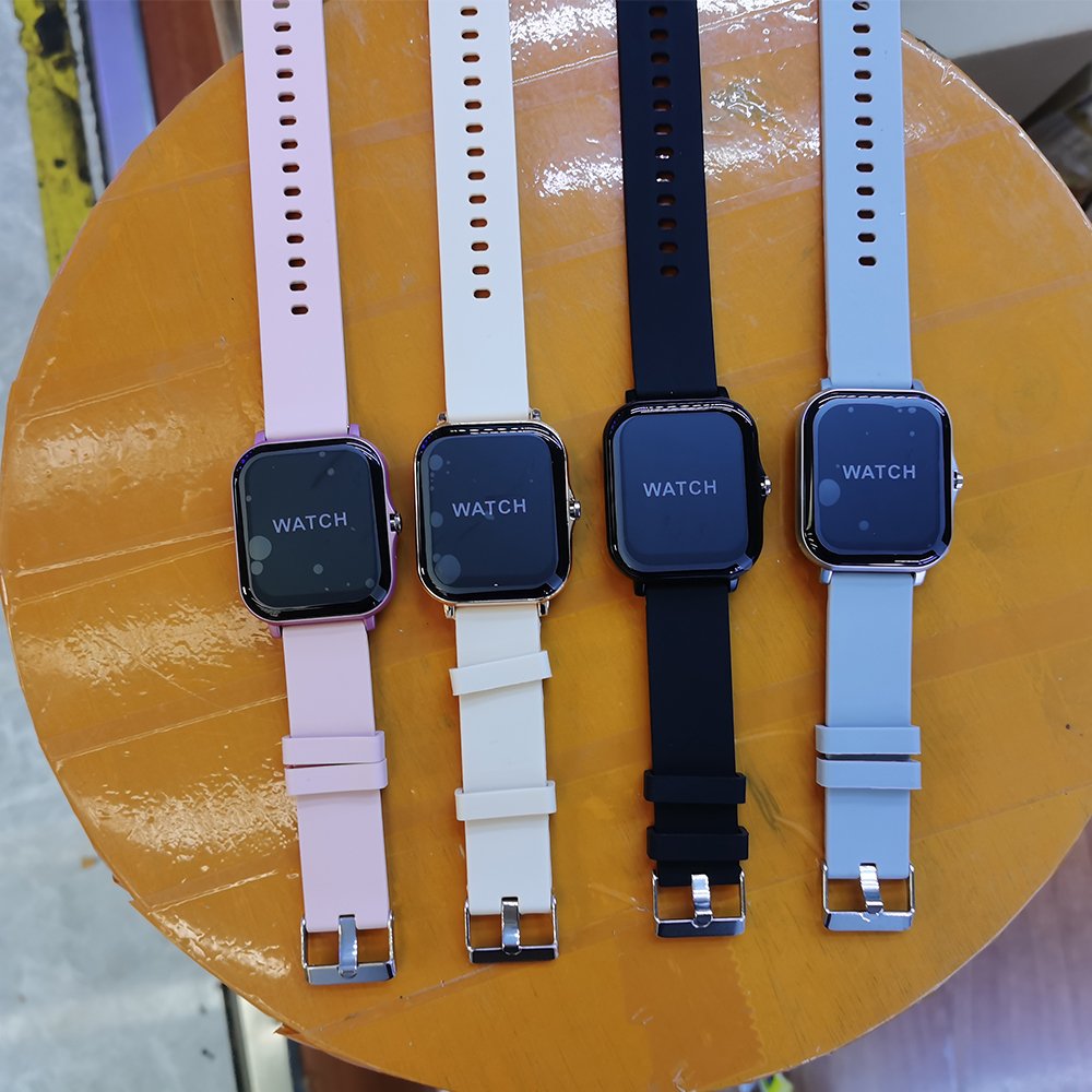 Y13 Smartwatch Sports Clock Stainless Steel Silicone Double Straps Reloj Inteligente Fitness Tracker Gold Square Y13 Smart Watch
