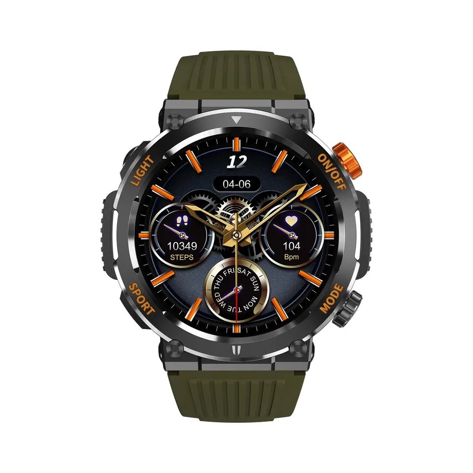 Sport Smart Watch Hombre HT17 Smart Watches LED Lighting Outdoor Reloj Inteligente BT Calling Smartwatch