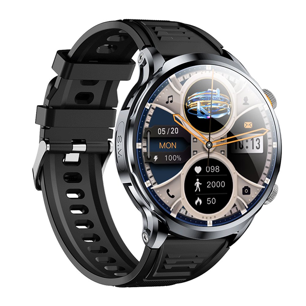2024 H18 1.95inch Smartwatch Waterproof Memory 3+32G NFC Flashlight WIFI Video Call GPS 4G 1100mAH Smart Watch