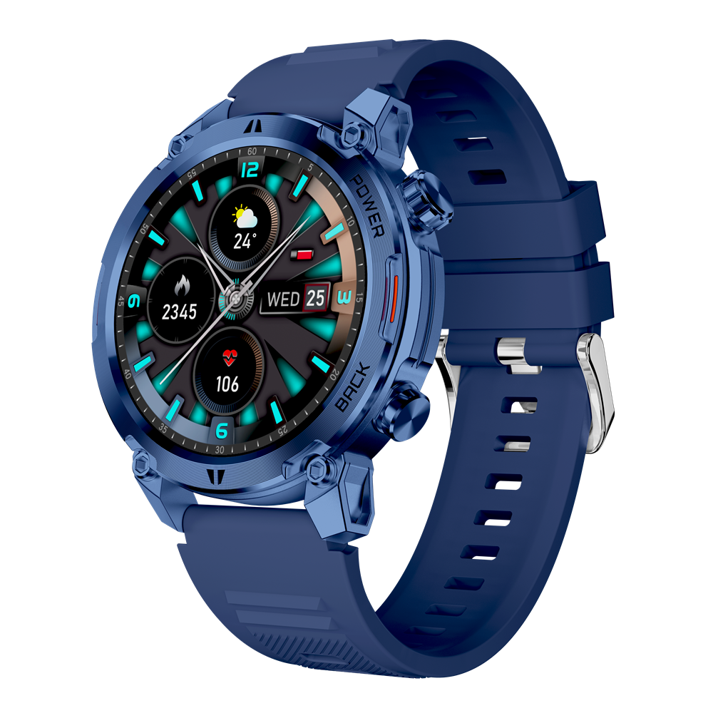 SMA Smart Care Smart Care R19 Round Dial Smart Watch BT5.3+5.0 Calling Dynamic Heart Rate Smartwatch