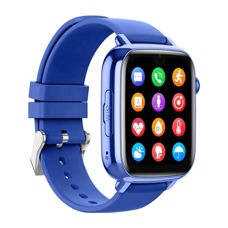 2024 Newest Style 4g Smart Watch SOS Call wifi LBS GPS tracker android smart watch kid SOS camera alarm clock KT34