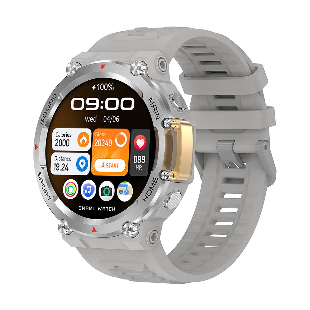 Sports smartwatch 1.5inch IPS screen 400*400pixel Wireless charger IP68 Waterproof, Bluetooth call Siri NFC door access