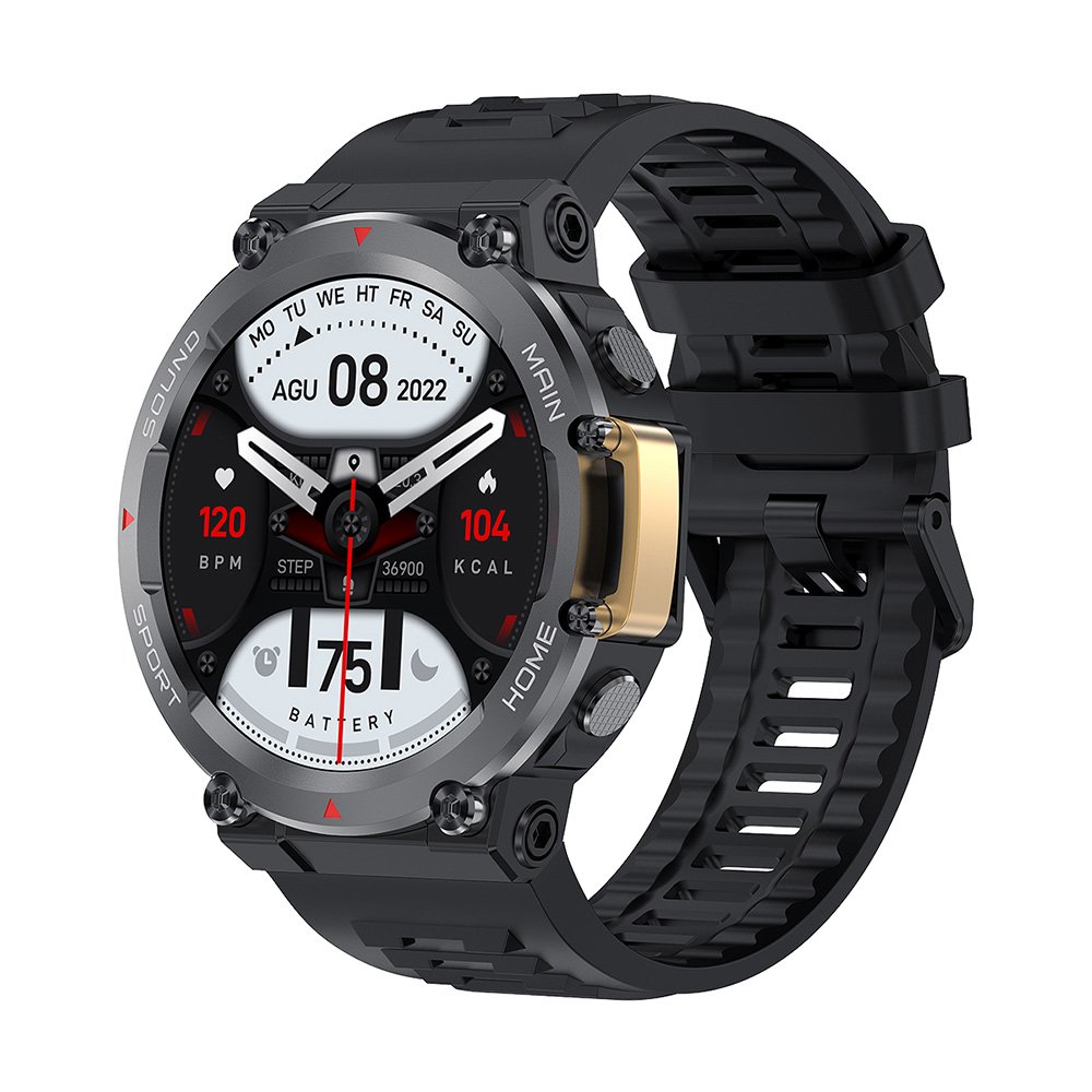 Sports smartwatch 1.5inch IPS screen 400*400pixel Wireless charger IP68 Waterproof, Bluetooth call Siri NFC door access