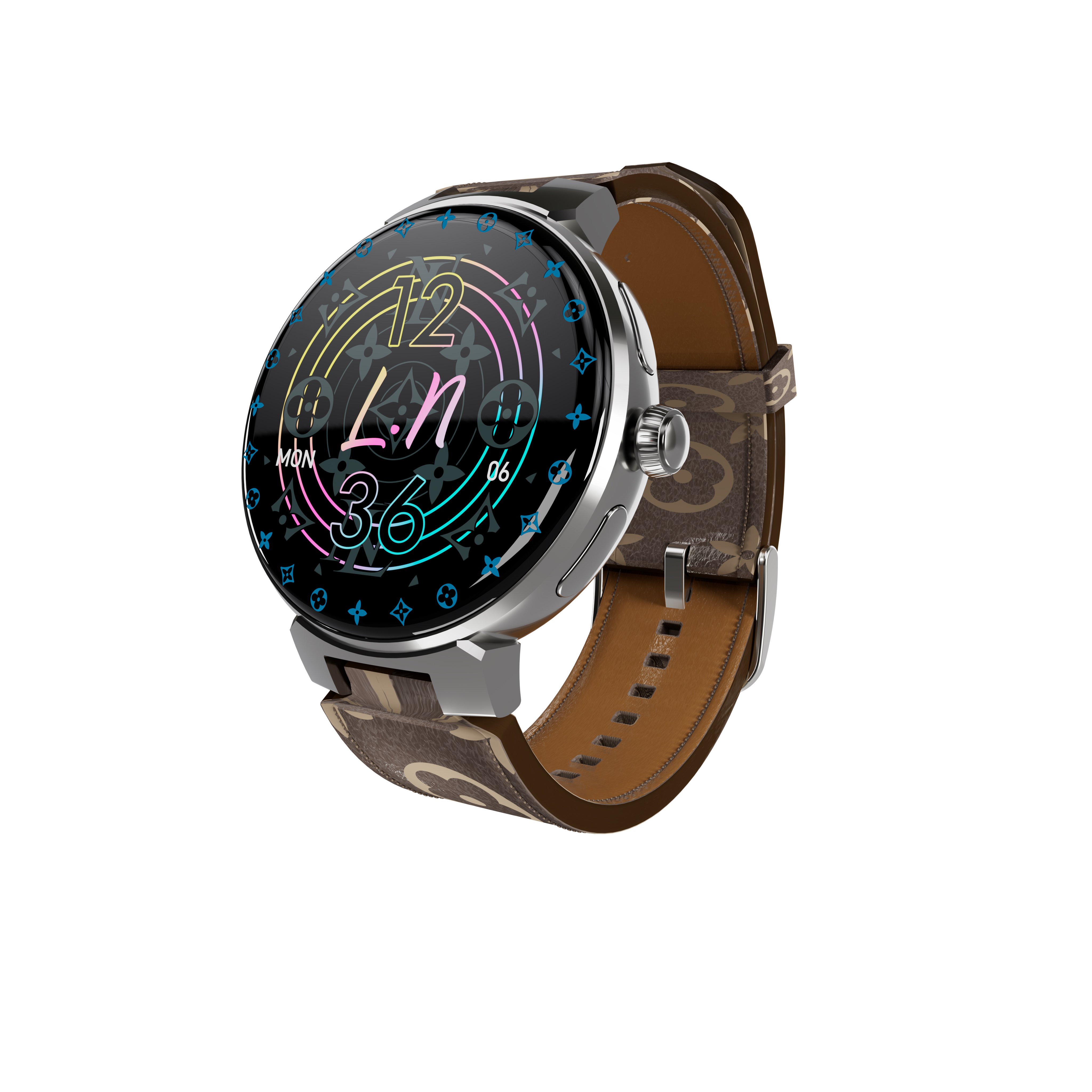 Hot sale JLV 68 Big Touch Screen Smartwatch NFC GPS inteligente Smart Watch for IOS Android New Sports Wristwatches