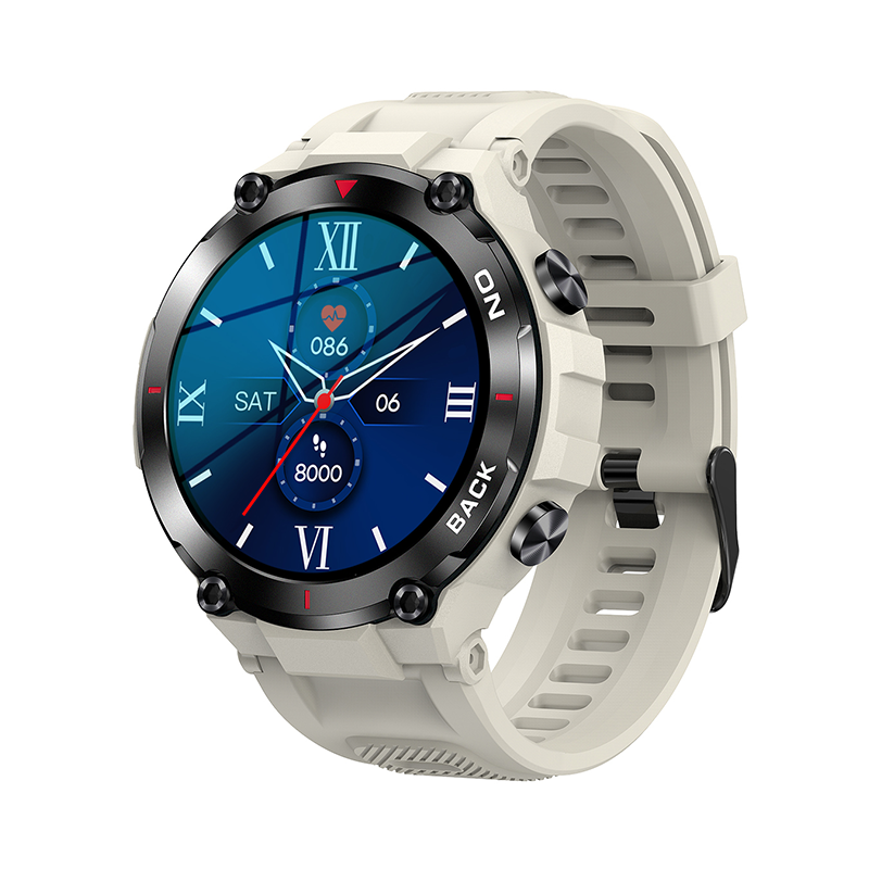 New K37 Reloj smartwatch GPS men smart watch with 480mAh big battery Multiple sport modes fitness tracker