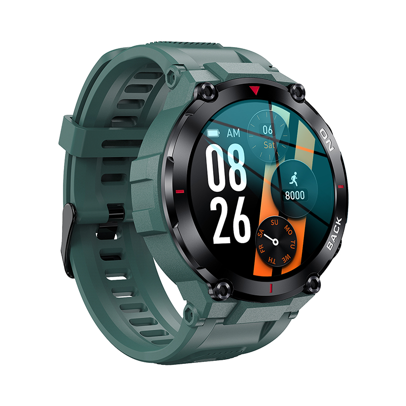 New K37 Reloj smartwatch GPS men smart watch with 480mAh big battery Multiple sport modes fitness tracker