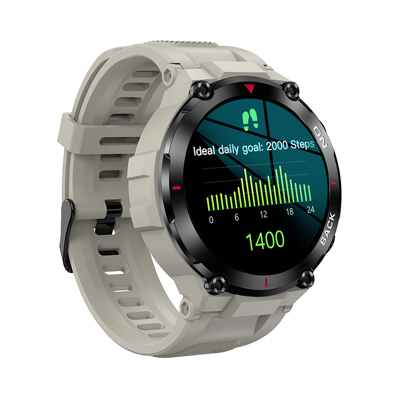 New K37 Reloj smartwatch GPS men smart watch with 480mAh big battery Multiple sport modes fitness tracker
