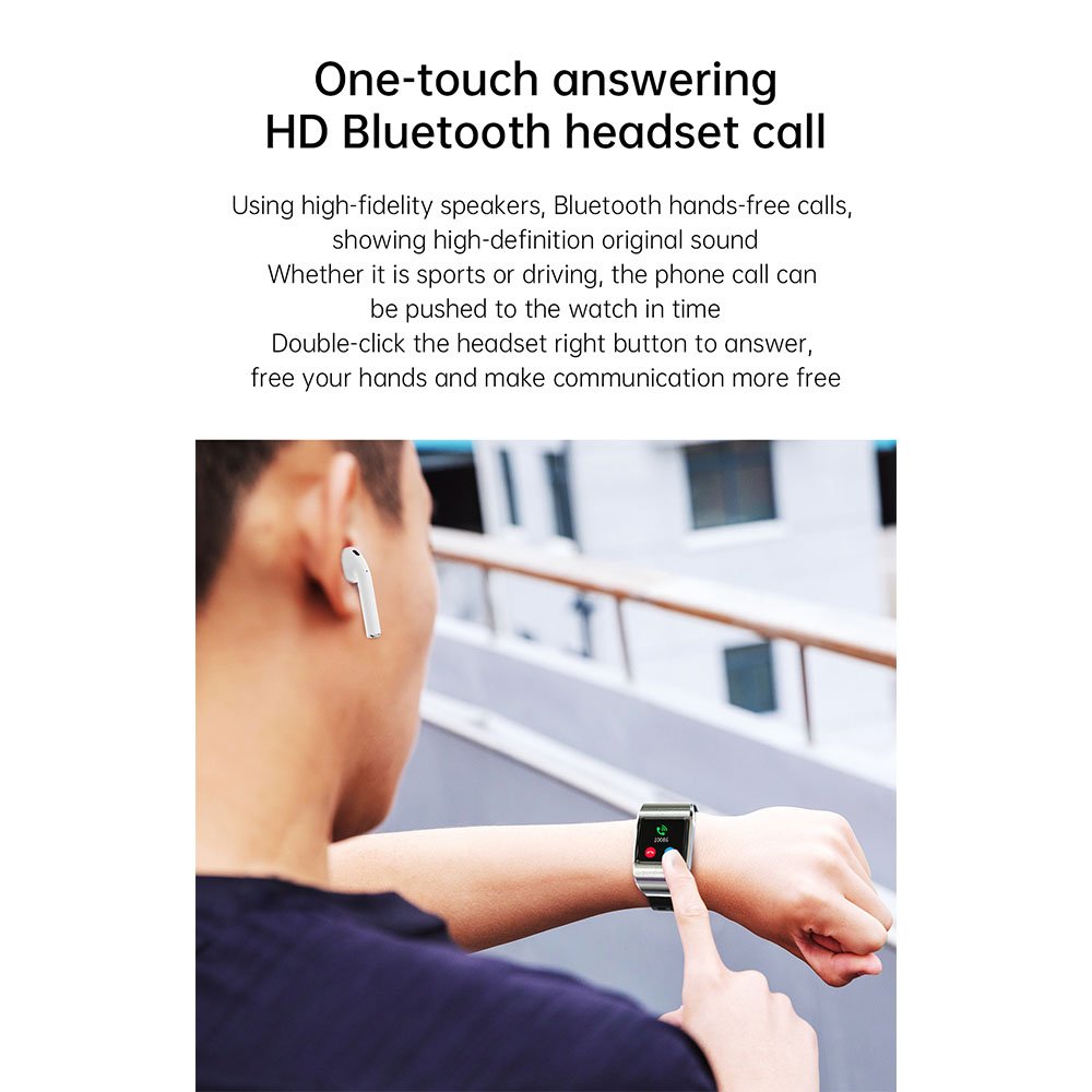 New Style Watch Earbud 2022 Hot Selling Multi Function Headphone Headset In Bracelet 2In1 W1 M1 smart watch