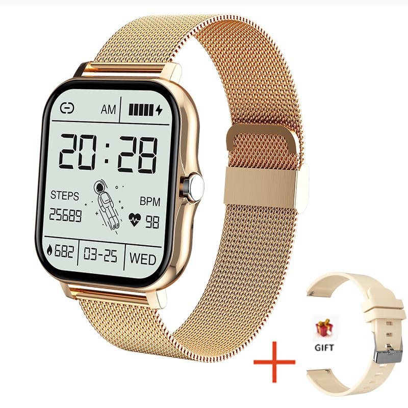 Y13 Bw0242 Smart Watch For Men Women Gift Full Touch Screen Sports Fitness Watch Blue tooth Calls Digital Smartwatch Wristwatch