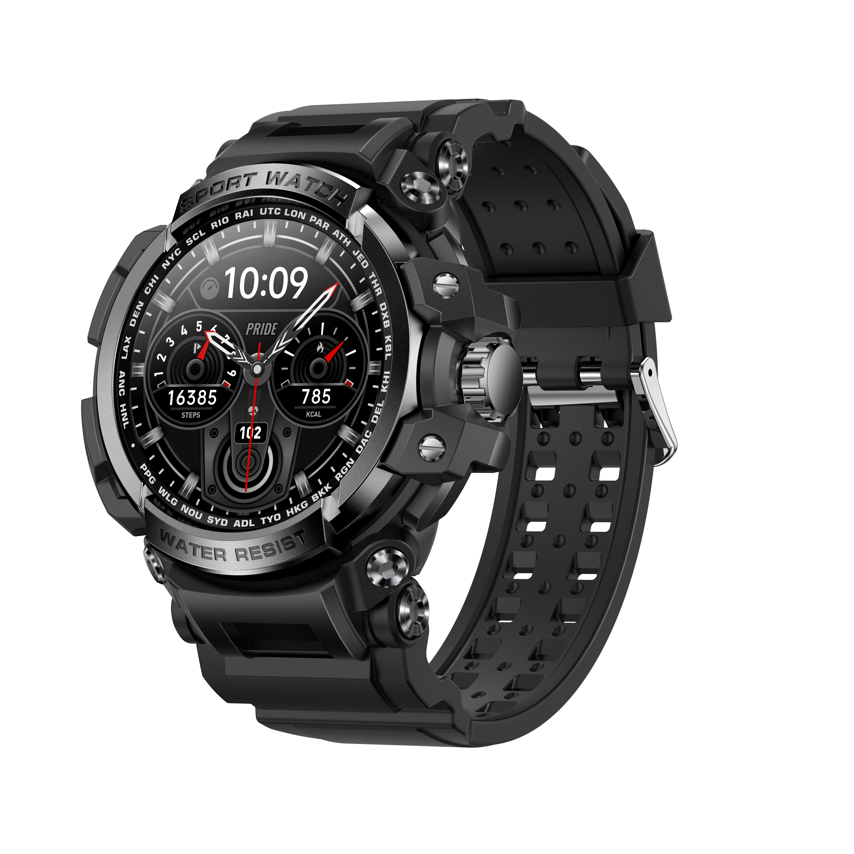 smart watch Women Sport Heart Rate smart watch low price Waterproof Round fire bolt smart watch