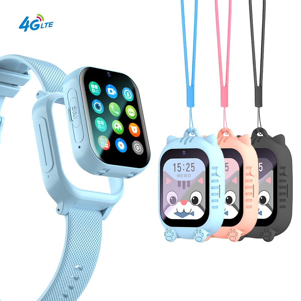Hot Sale K26 New 2024 Smart phome Watch Hot-sale 700mAh 1.83inch video call SOS GPS voice chat 4G sim card Kids Smart watch