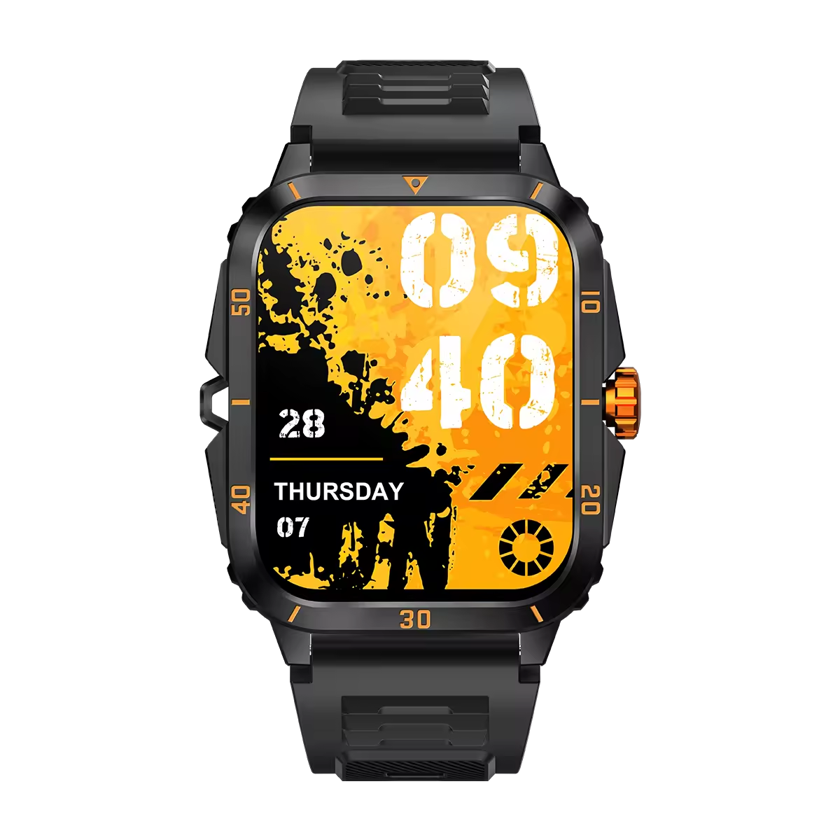 2024 HYX 3ATM Waterproof KT71 Smartwatch 430mAh Long Standby Outdoor Sports Fitness Tracker Smart Watch for Women Men