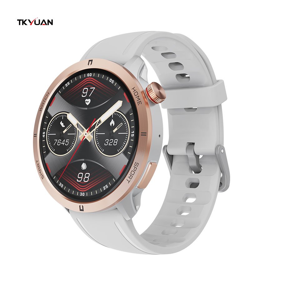 TKYUAN MW08 Hot Sale Full Touch SmartWatch Waterproof Temperature Smart Watch With Heart Rate Monitoring Smart Watch Waterproof