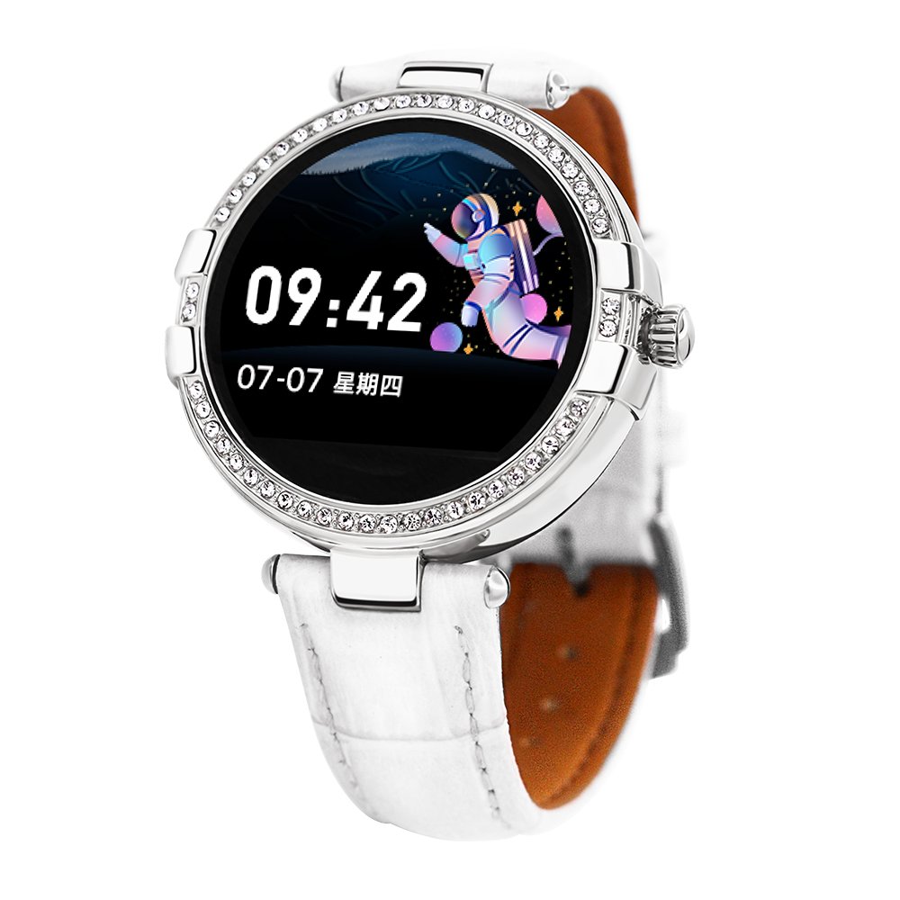 SMA Smart Care Women's Health Care Full Touch R8 Smart Watch Female Health Care Sleep Monitoring Blood Pressure Smart Watch