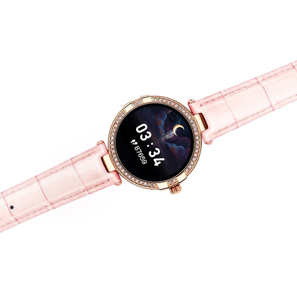 SMA Smart Care Women's Health Care Full Touch R8 Smart Watch Female Health Care Sleep Monitoring Blood Pressure Smart Watch