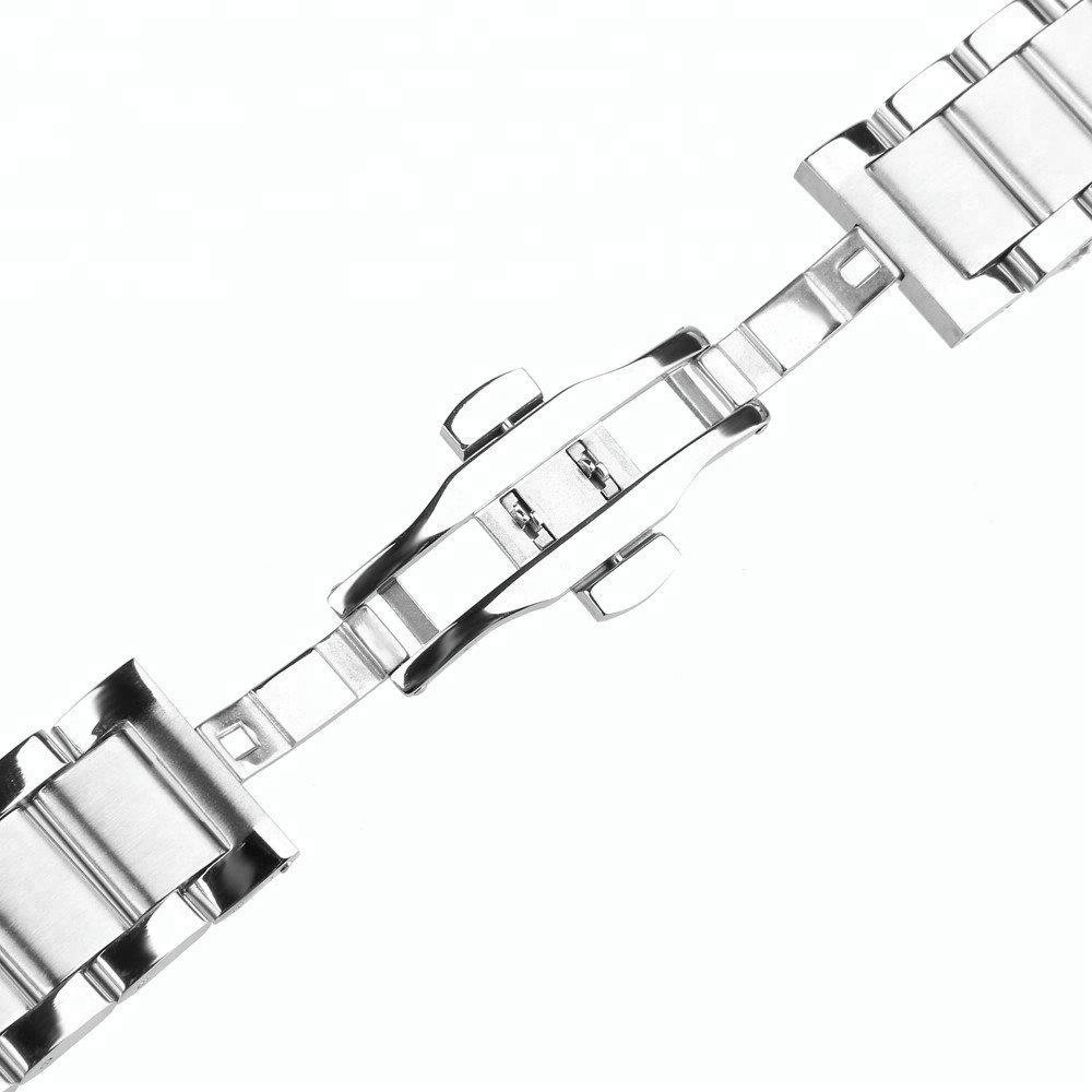 Good quality stainless steel Inter brushed replacement wrist watch bands for smart watch smart bracelet with quick release