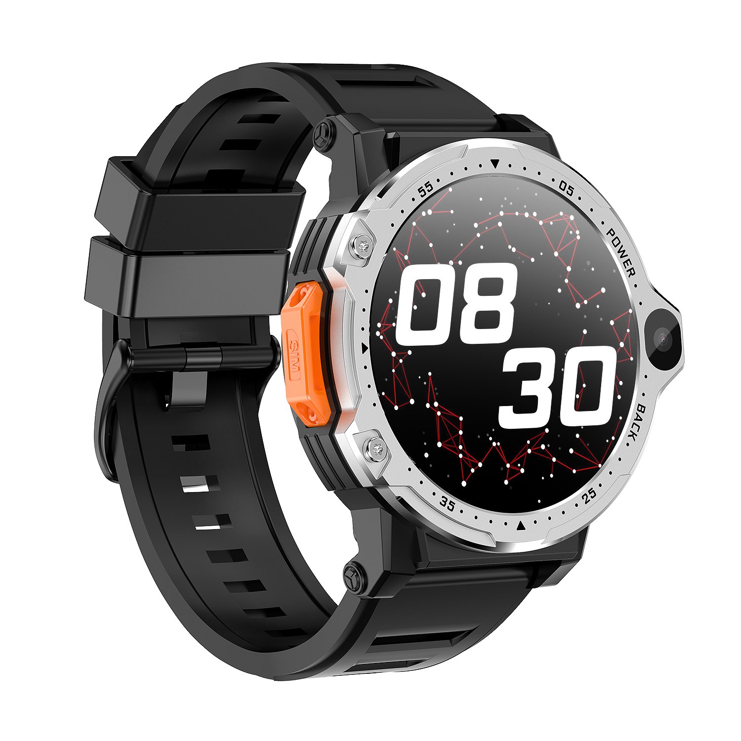 2024 PG999 Men's Smart Watch Android Camera Wifi Wireless Call Features 3G+64G SIM Card 4G+Android New iOS Compatible