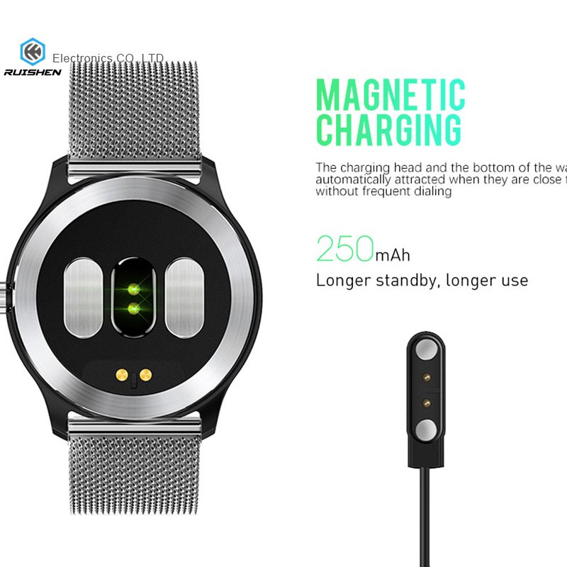 N58 ECG PPG smart watch with electrocardiograph ecg display,holter ecg heart rate monitor blood pressure smartwatch