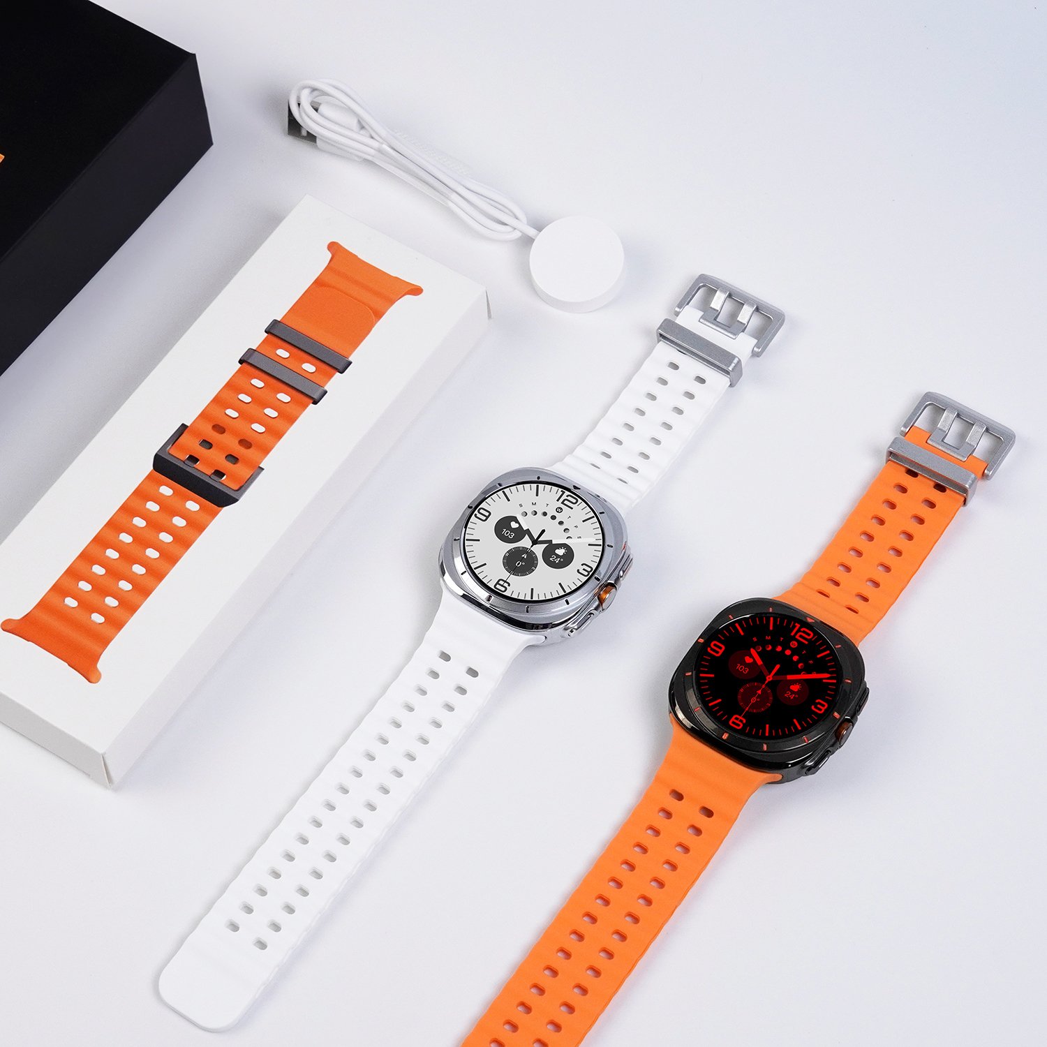 2024 New Arrival Ultra Bussiness Compass Smart watch Health monitoring Reloj inteligente Big Touch Screen Smartwatch Ultra 7