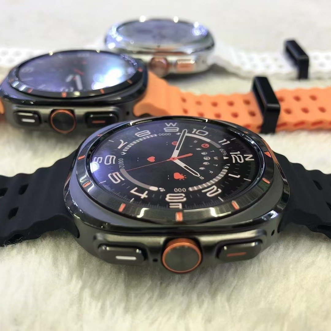 2024 New Arrival Ultra Bussiness Compass Smart watch Health monitoring Reloj inteligente Big Touch Screen Smartwatch Ultra 7