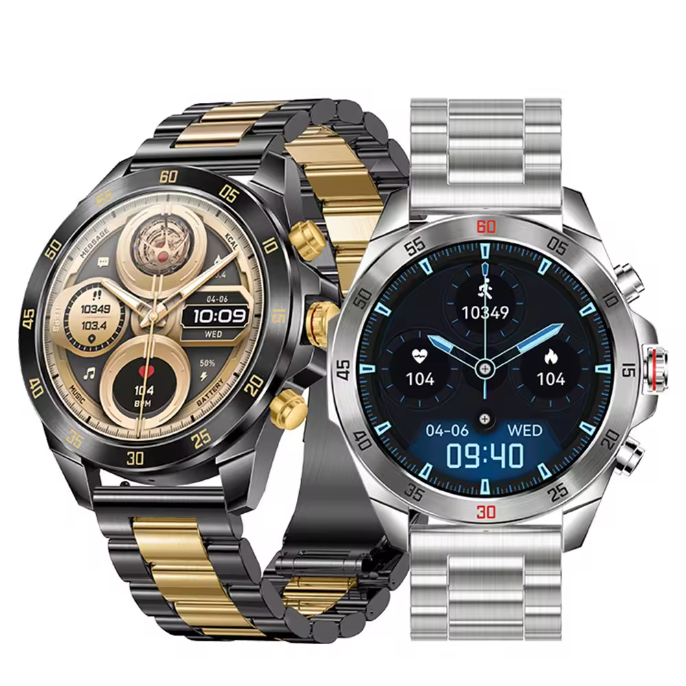 Popular NX1 pro lcd Display Round Screen Heart Rate Body Phone Call Business Wrist 1.43" Round ultra smart watch 2024 smartwatch