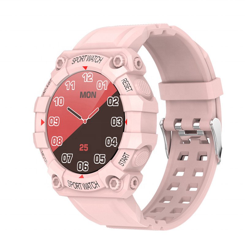 Cheap business fd68 fd68s round bar touch screen noise smart watch blood pressure series 6 t500 w26 smart watches band low price
