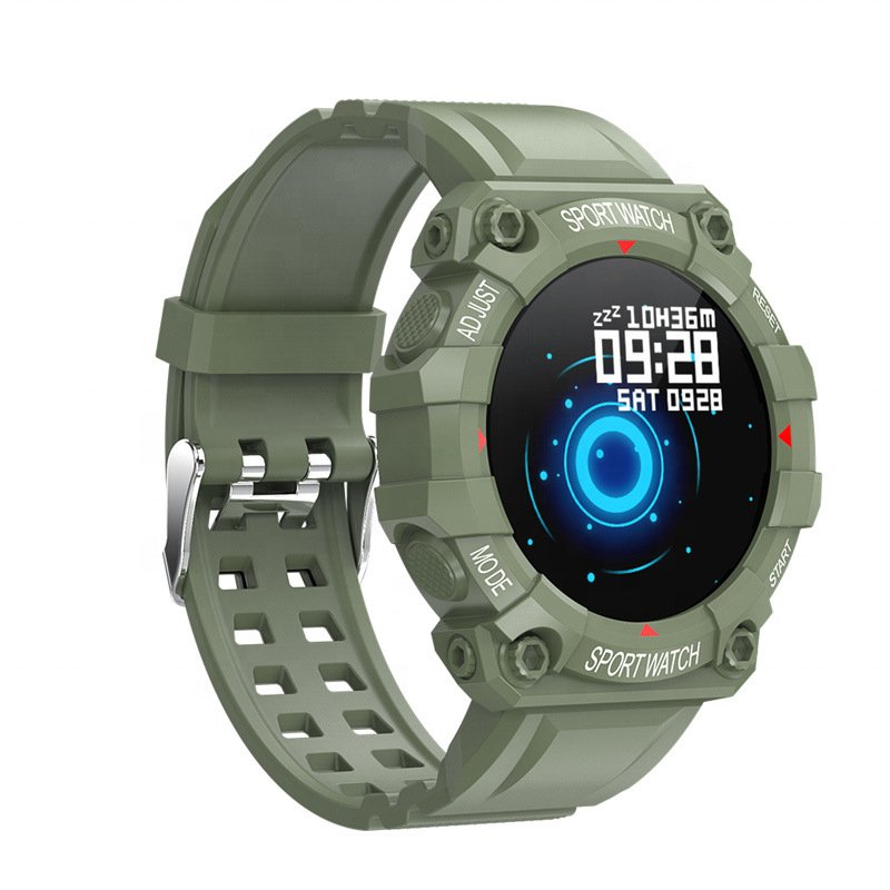 Cheap business fd68 fd68s round bar touch screen noise smart watch blood pressure series 6 t500 w26 smart watches band low price