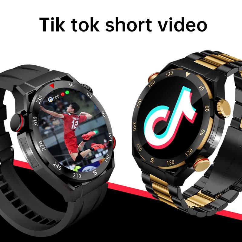 New arrival mobile 4G 5G smartwatch WS10 WiFi GPS dual camera video call NFC 4+64GB 900MAH battery Android men sport smart watch
