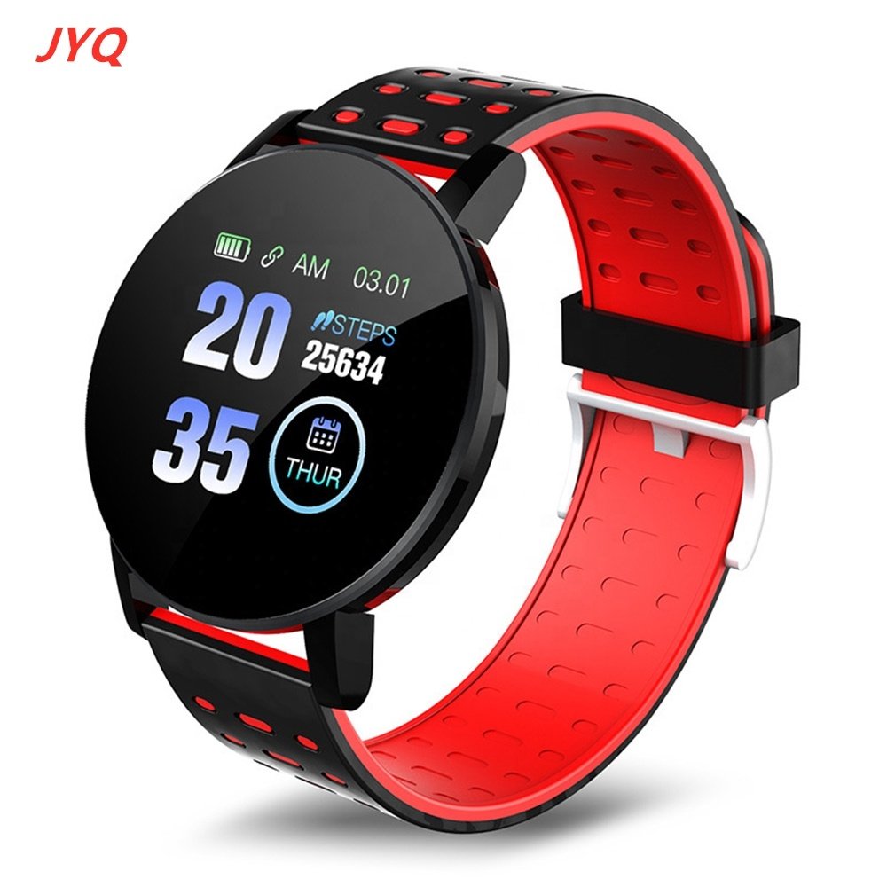 Best selling smartwatch 119plus new fitness tracker wrist bracelet heart rate Call Message Push Pedometer smart watch 119 Plus