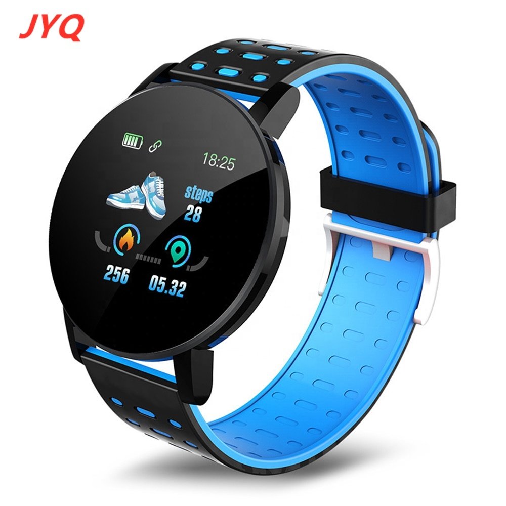 Best selling smartwatch 119plus new fitness tracker wrist bracelet heart rate Call Message Push Pedometer smart watch 119 Plus
