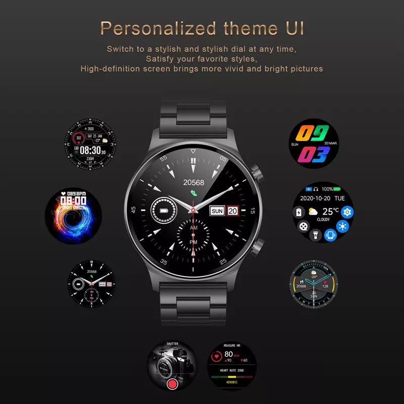 LIGE Fashion Sport Smart Watch for Men Bracelet Smartwatch Fitness Tracker Full Touch Waterproof Clock watch Smart Android IOS