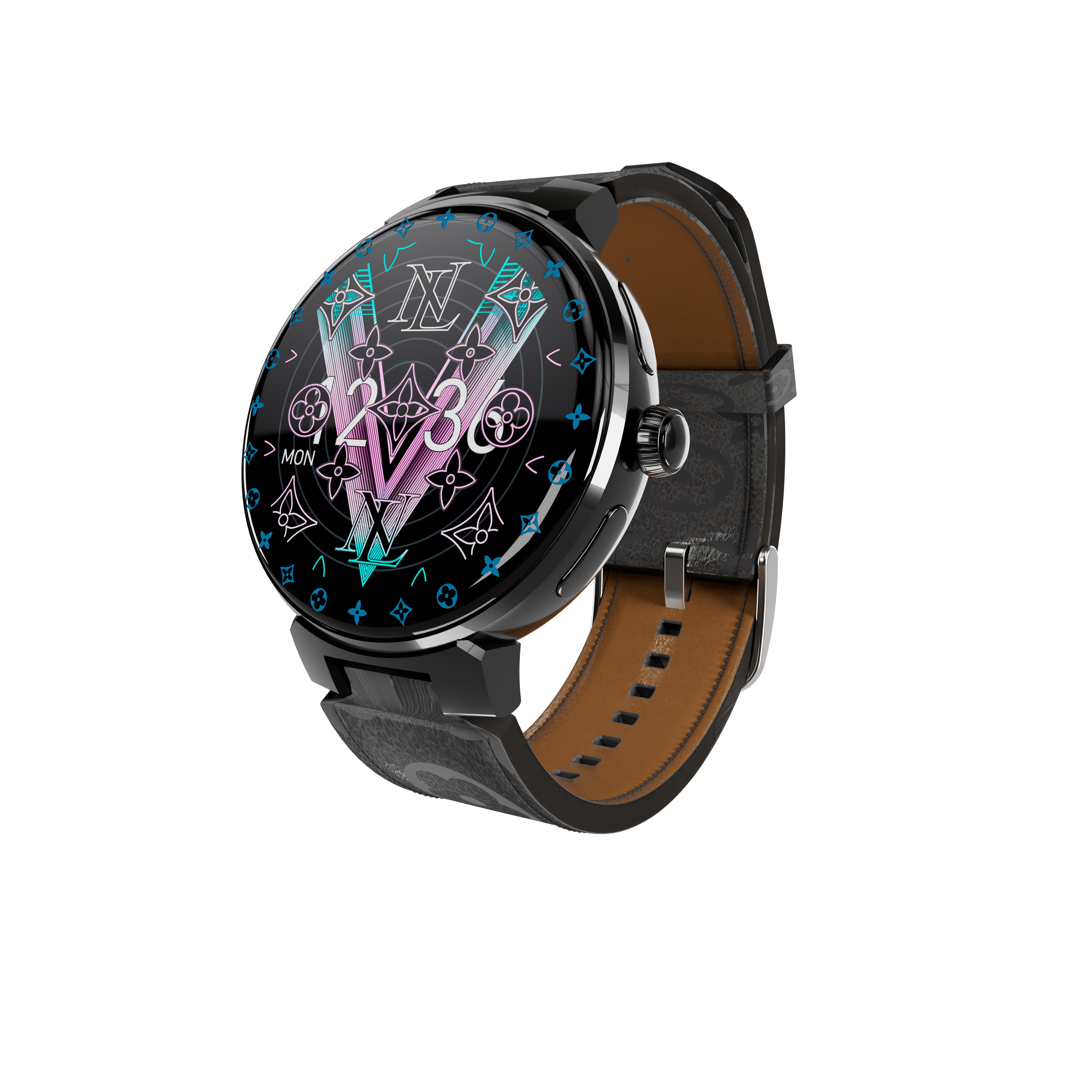 2024 JLV 68 Big Touch Screen Smartwatch NFC GPS inteligente Smart Watch for IOS Android New Sports Wristwatches mart watches