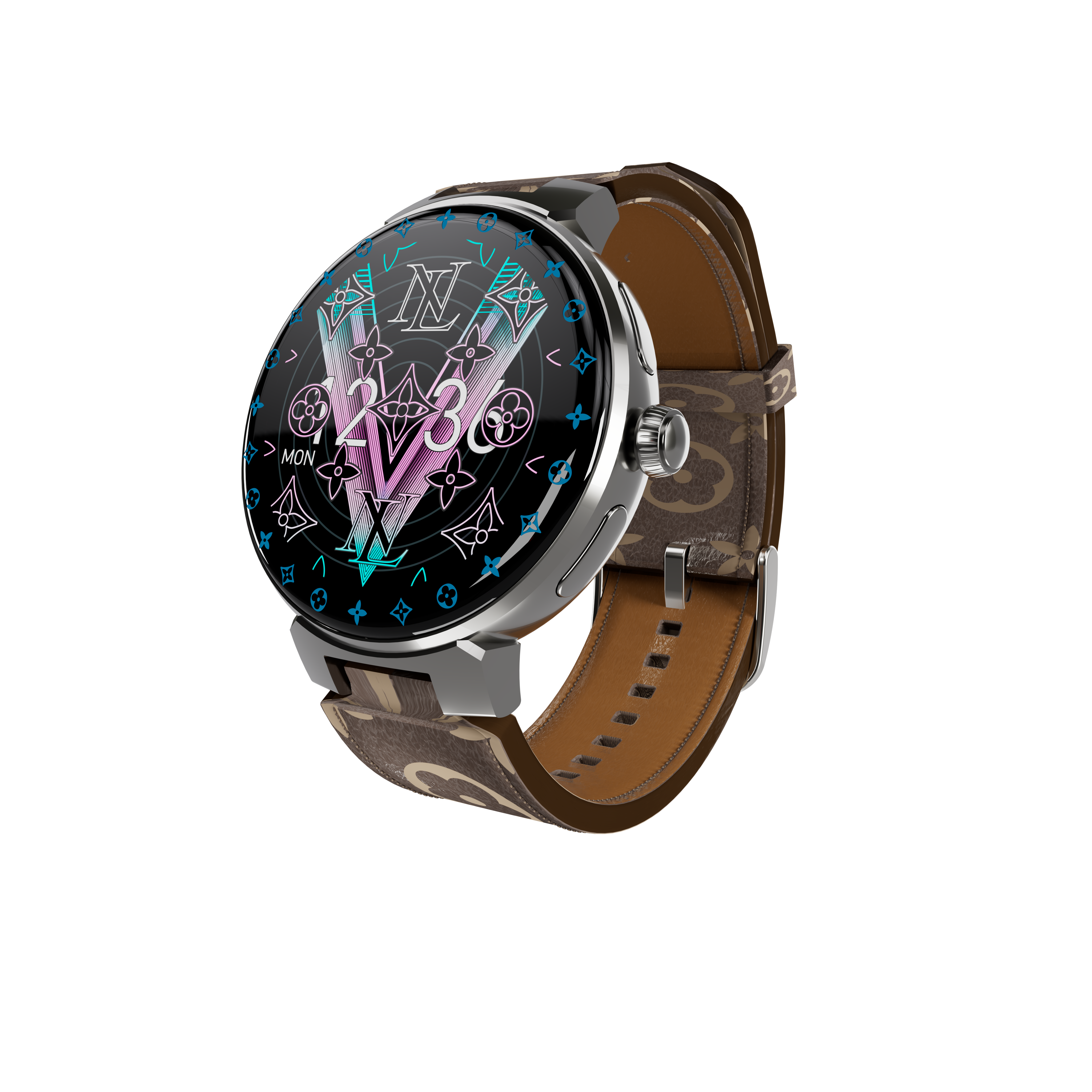 2024 JLV 68 Big Touch Screen Smartwatch NFC GPS inteligente Smart Watch for IOS Android New Sports Wristwatches mart watches