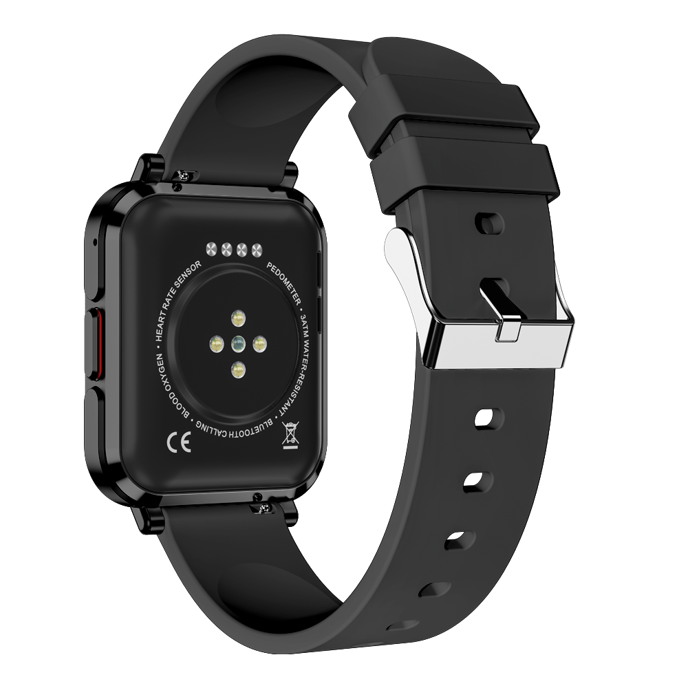 SMA F18 1.85 Inch Big Screen Smart Watch Pedometer Fitness Tracker Heart Rate SMS Reminder Bluetooth Calling Smart Watch