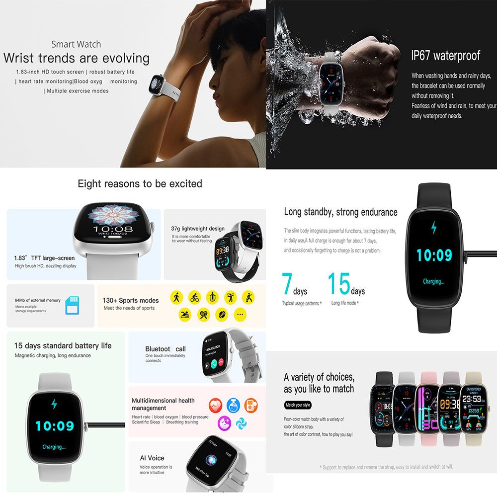 Latest Best Rugged Sport Fitness smart watch Android Phone Smartwatch Bracelets Sdk Original watch Band