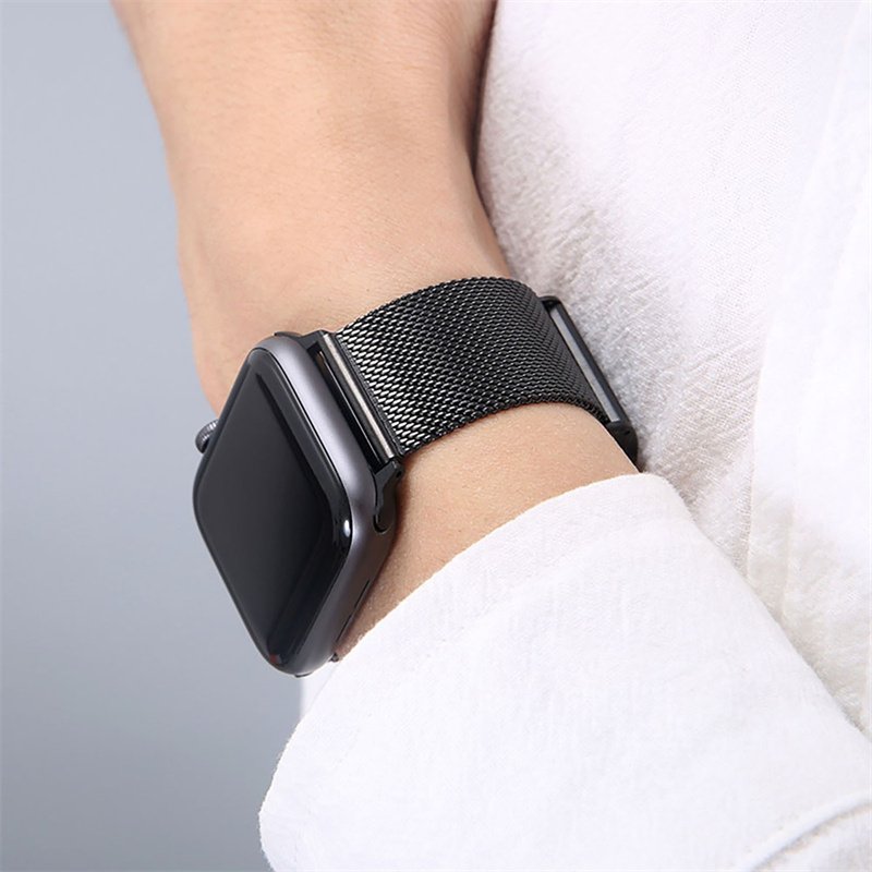 Wholesale luxury Stainless Steel metal Watch Band for Apple Watch series 8 7 38mm 41mm 42mm 44mm 45mm 49mm Smart Watch Wristband