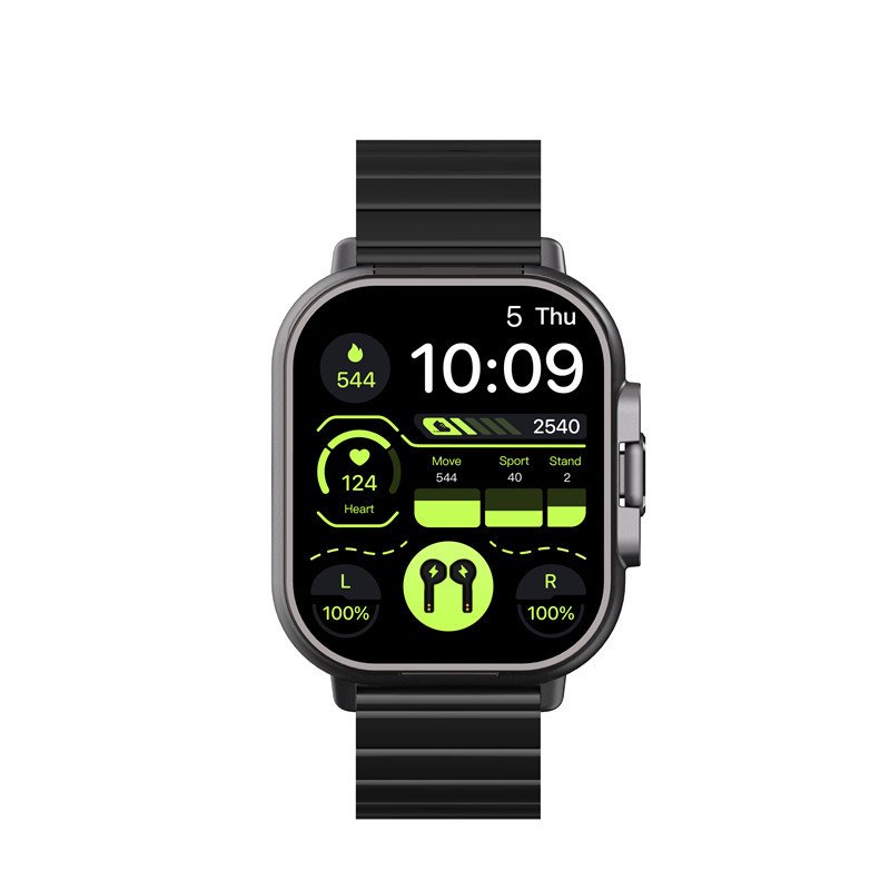 Smartwatch Earphone headset 2-in-1 full screen touch BT call sports watch multiple languages Sport Smart Watch TWS earbuds