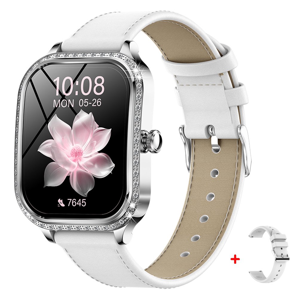 2024 smart Watch MK88 1.75inch BT Call Women Health Monitoring Multi sport mode Lady Fashion Diamond Smartwatch For Women