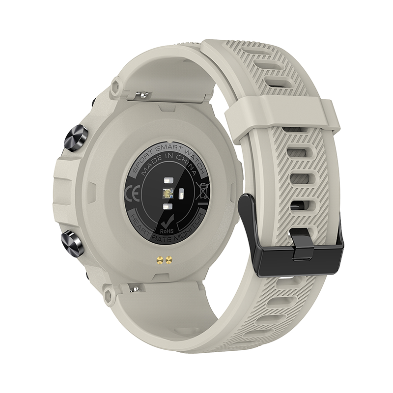 K37 Outdoor GPS Smart Watch 1.32 Inch IPS Full Round Screen 480mAh Long Standby Time Accurate Blood Oxygen Monitor Smartwatch