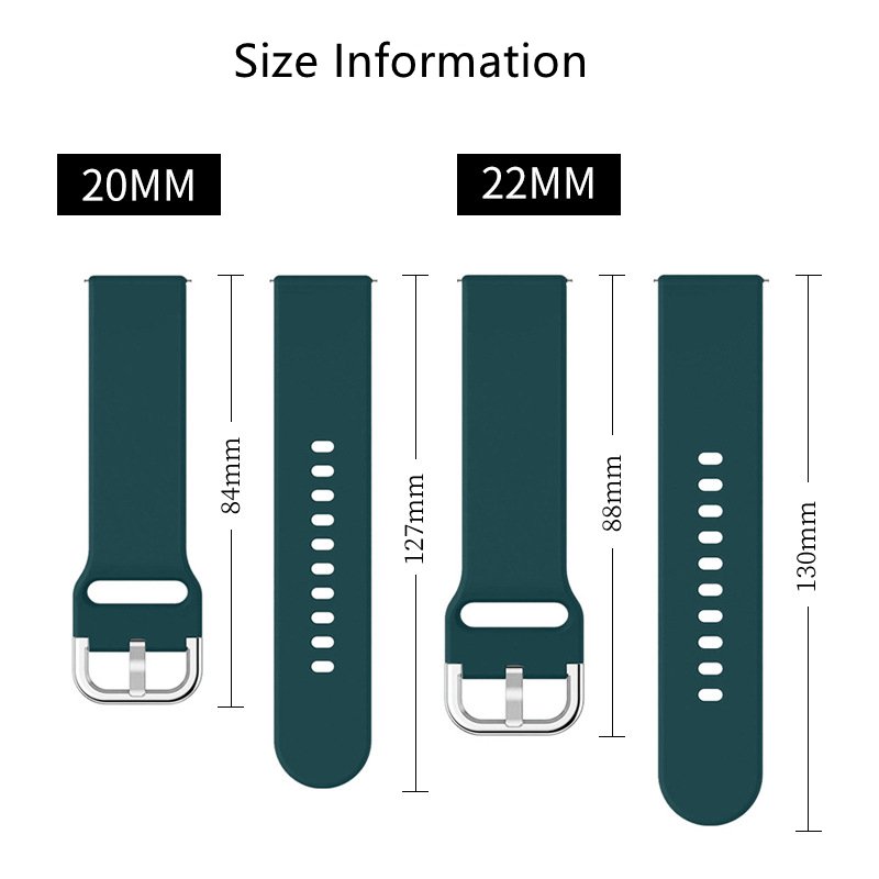 2024 factory Wholesale product stretchy colorful rubber replacement silicone wrist smart watch strap band