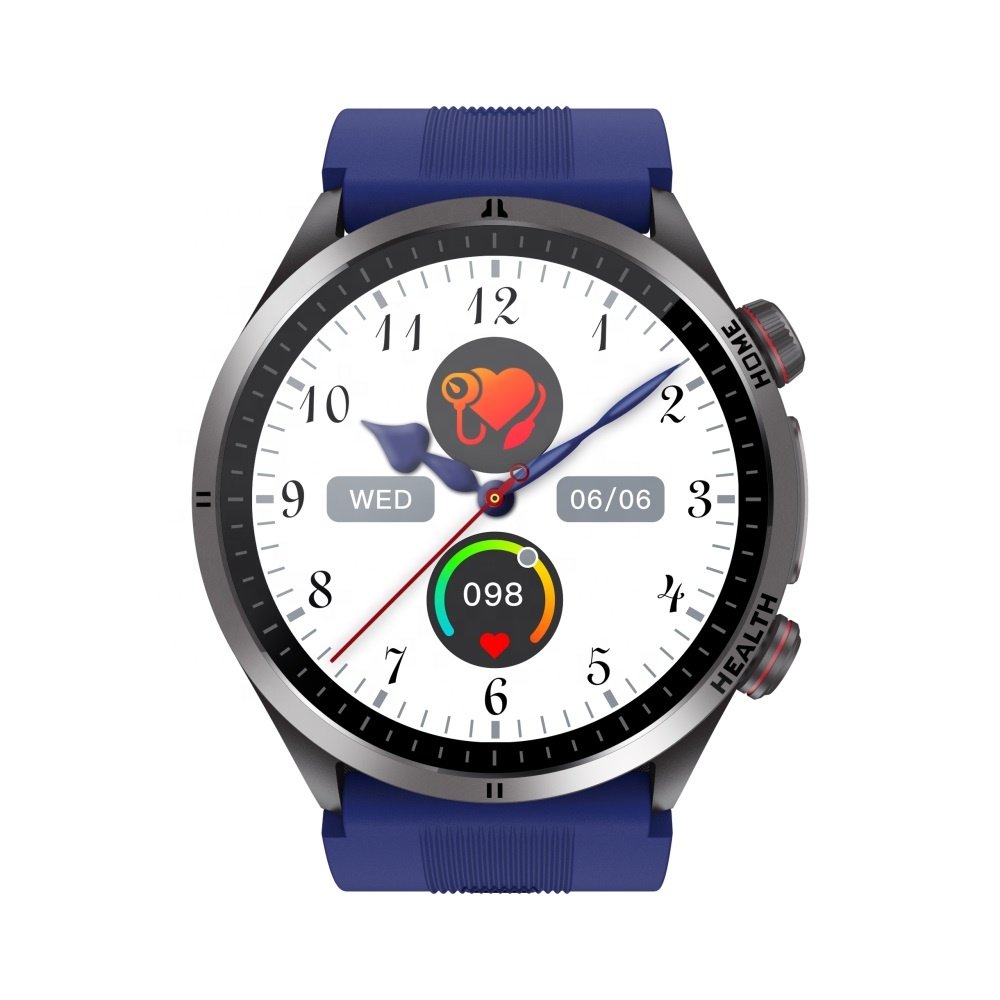 S26 Air Pump Accurate Blood Pressure ECG Health Monitor Smart Watch Blood Oxygen Body Temperature Healthcare Smartwatch