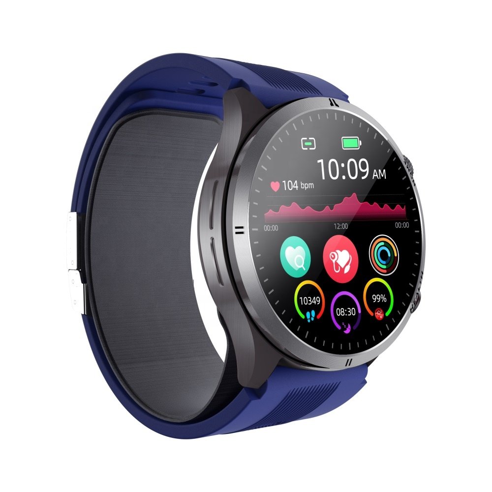 S26 Air Pump Accurate Blood Pressure ECG Health Monitor Smart Watch Blood Oxygen Body Temperature Healthcare Smartwatch