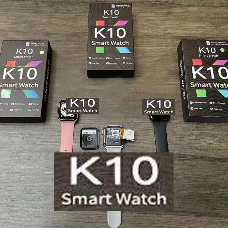 Factory Price High Quality Smart Watch K10 with Phone function Three colors optional smart watch sim card supported