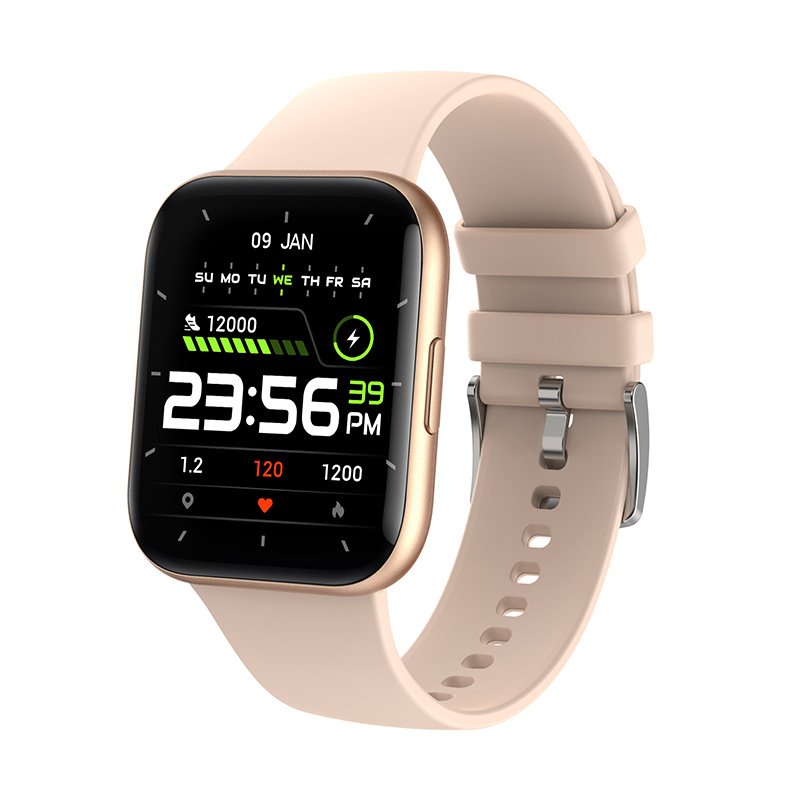 The Best ECG E88 Smart Watch Blood Oxygen Body Temperature Wireless Charging 360*360 HD Screen Digital Watches 2022
