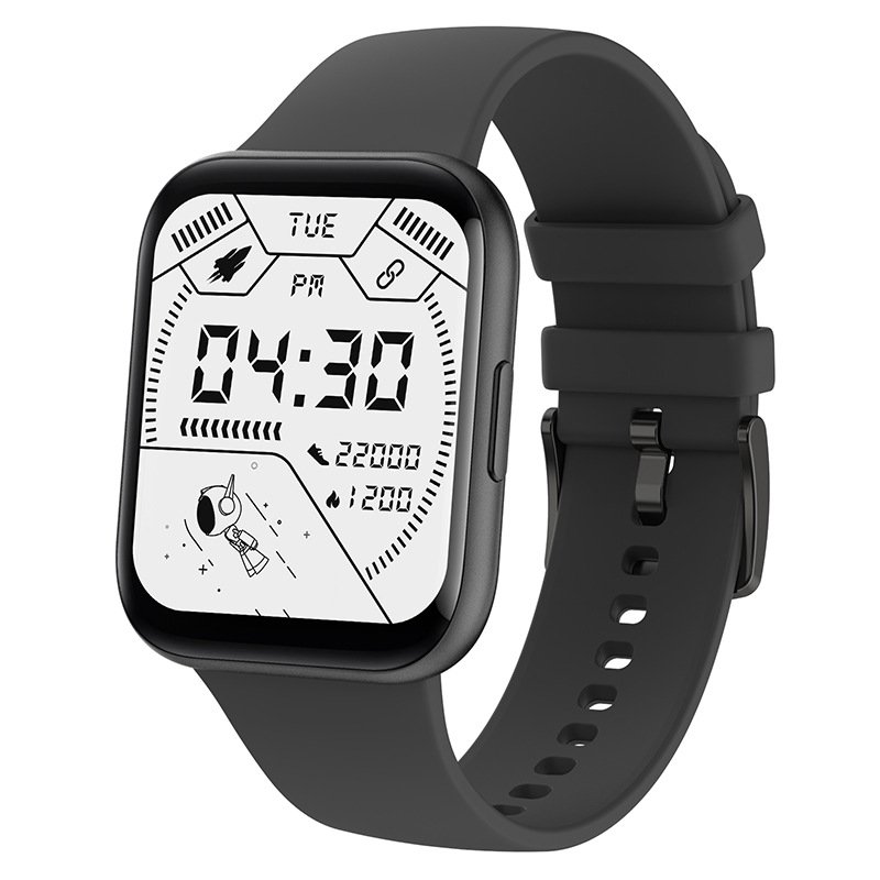The Best ECG E88 Smart Watch Blood Oxygen Body Temperature Wireless Charging 360*360 HD Screen Digital Watches 2022
